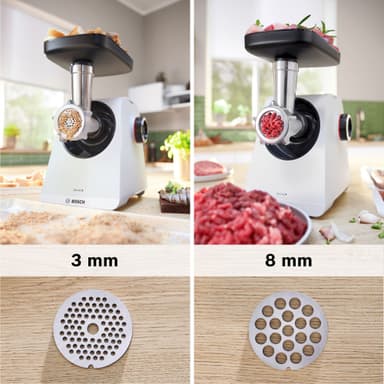 Bosch Series 4 kjøttkvern MFWS420W (hvit)
