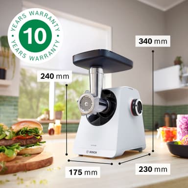 Bosch Series 4 kjøttkvern MFWS420W (hvit)