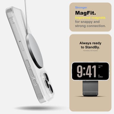 iPhone 16 Pro Deksel Case Cover kompatibel MagSafe