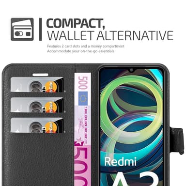 Xiaomi RedMi A3 / A3X Deksel Etui Case (Svart)