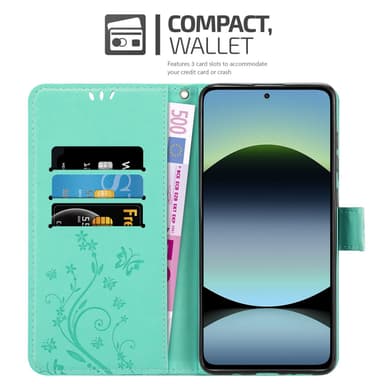 Xiaomi RedMi Note 14 5G lommebokdeksel Blomster