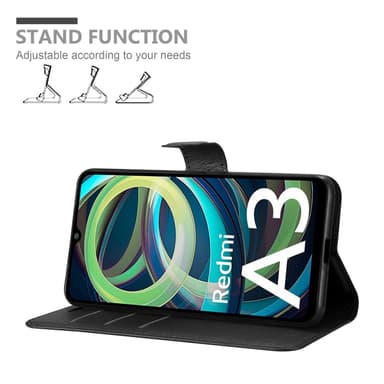Xiaomi RedMi A3 / A3X Deksel Etui Case (Svart)