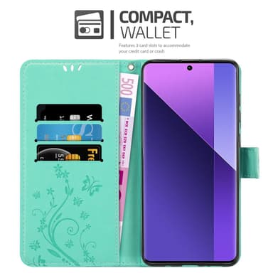 Xiaomi RedMi Note 13 Pro Plus lommebokdeksel Blomster