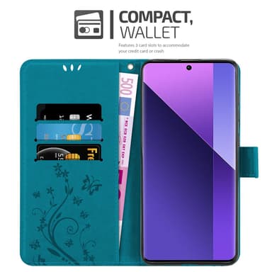Xiaomi RedMi Note 13 Pro Plus lommebokdeksel Blomster