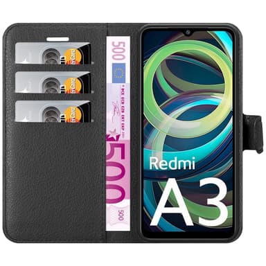 Xiaomi RedMi A3 / A3X Deksel Etui Case (Svart)