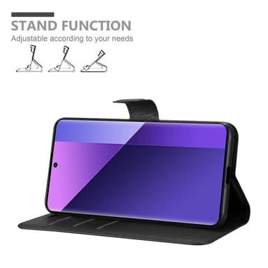 Xiaomi RedMi Note 13 Pro Plus Deksel Etui Case (Svart)