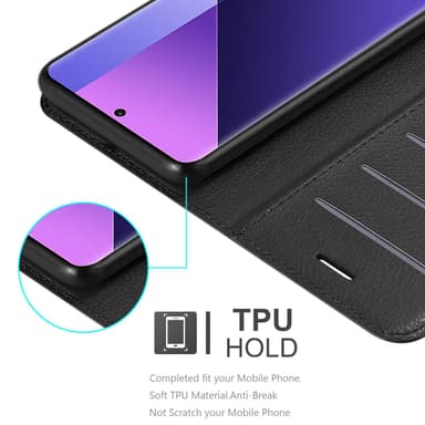Xiaomi RedMi Note 13 Pro Plus Deksel Etui Case (Svart)