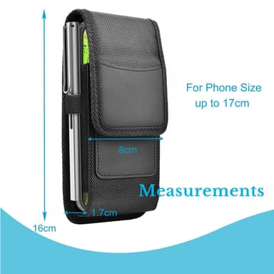Samsung XCover 7 Veske Deksel (Svart)