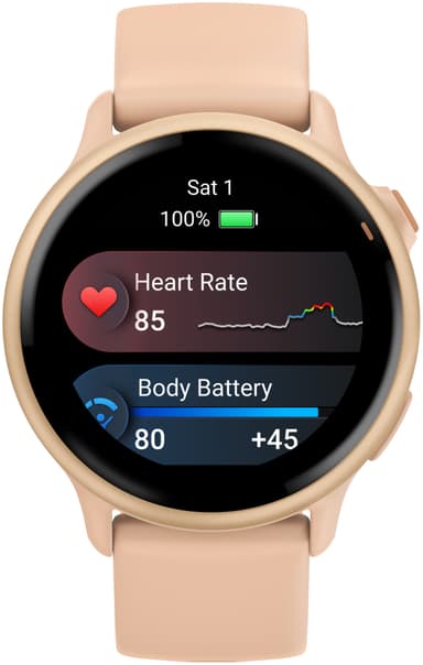 Garmin Vivoactive 6 smartklokke 42mm (Pink Dawn)