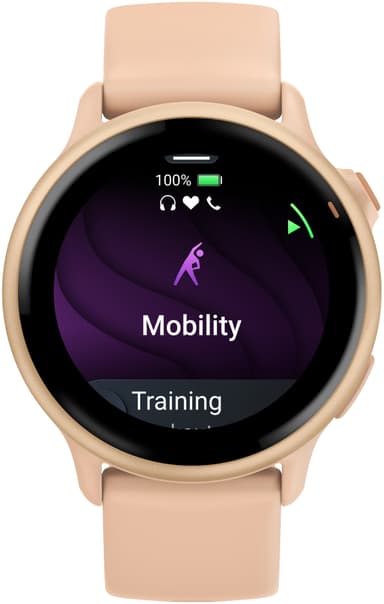 Garmin Vivoactive 6 smartklokke 42mm (Pink Dawn)