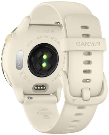 Garmin Vivoactive 6 smartklokke 42mm (Bone/Lunar Gold)