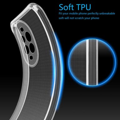 Huawei Nova 13 Pro deksel case cover (Gjennomsiktig)