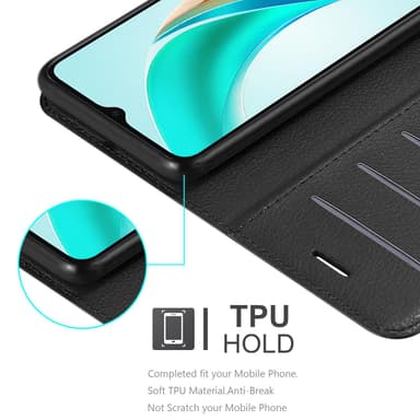 Honor X6b Deksel Etui Case (Svart)