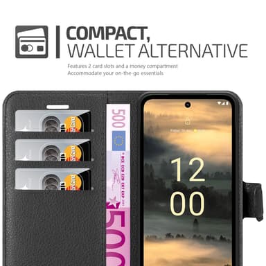 Nokia XR21 Deksel Etui Case (Svart)