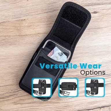iPhone 16e Veske Deksel (Svart)
