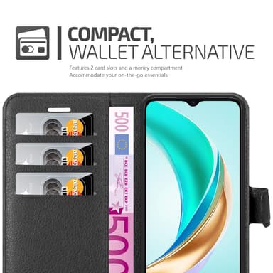 Honor X6b Deksel Etui Case (Svart)