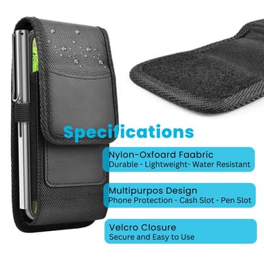 iPhone 16e Veske Deksel (Svart)