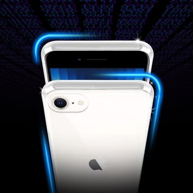 iPhone SE4 deksel case cover (Gjennomsiktig)