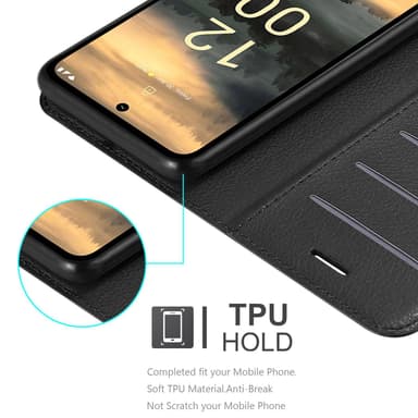 Nokia XR21 Deksel Etui Case (Svart)