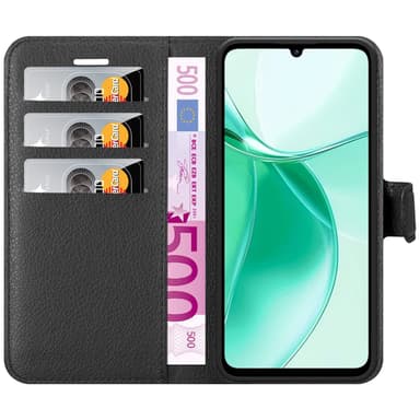 ZTE Blade A35 / A55 Deksel Etui Case (Svart)