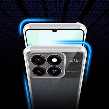 ZTE Blade A35 / A55 deksel case cover (Gjennomsiktig)