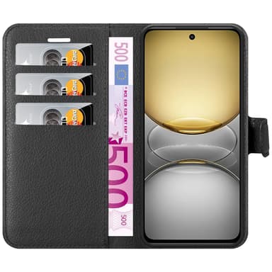 Realme C75 Deksel Etui Case (Svart)