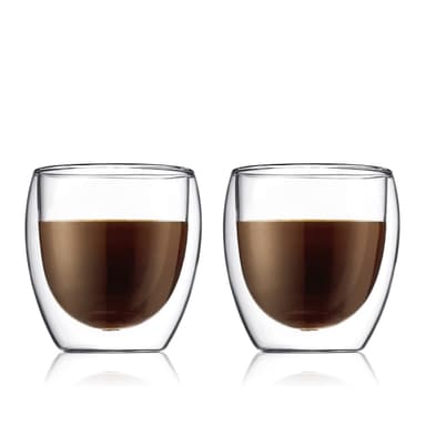 Bodum 2 stk termoglass med doble vegger PAVINA 0.25 L