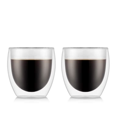 Bodum 2 stk termoglass med doble vegger PAVINA 0.25 L