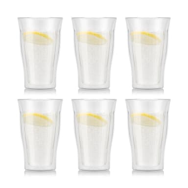 Bodum 6 stk glass COPENHAGEN 0.45 L
