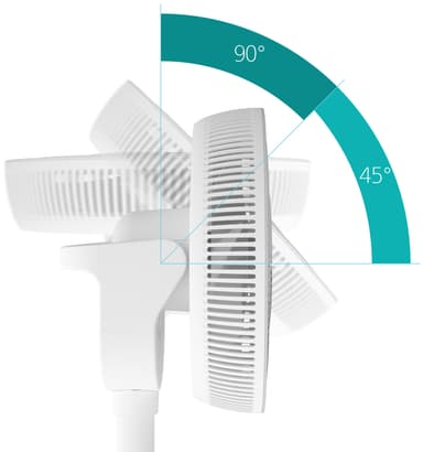 Duux Whisper Flex 2 vifte 35984 (hvit)