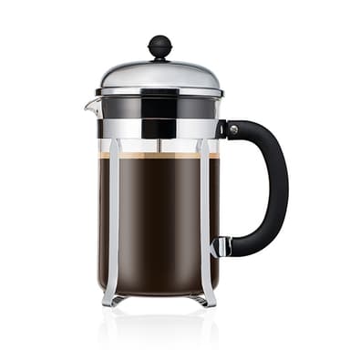 Bodum Kaffepresse m/ santoprenehåndtak & -knott CHAMBORD 1.5 L