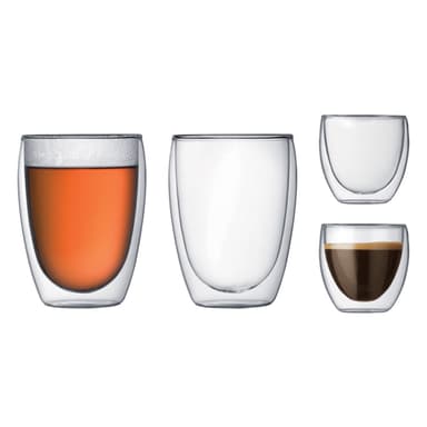 Bodum 4 pk glass PAVINA