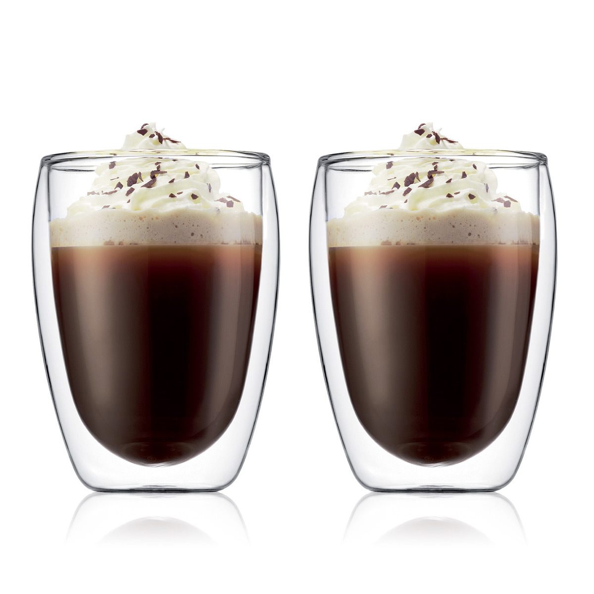 Bodum 2 stk glass PAVINA 0.35 L
