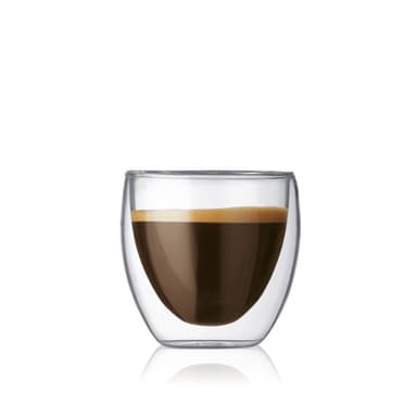 Bodum 2 stk glass PAVINA 0.08 L