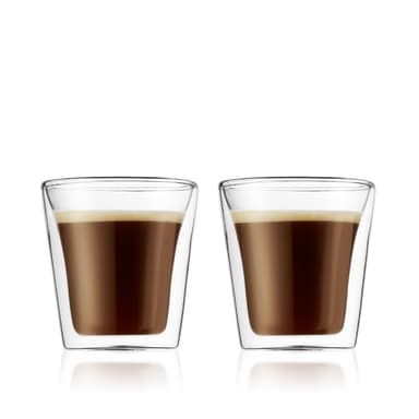 Bodum 2 pk glass CANTEEN 0.1 L