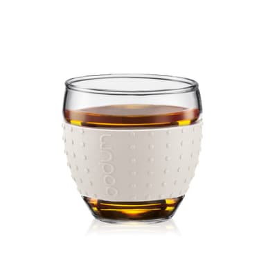 Bodum 2 pk glass med silikonbånd PAVINA 0.35 L