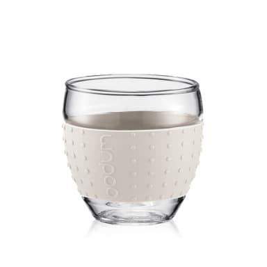 Bodum 2 pk glass med silikonbånd PAVINA 0.35 L