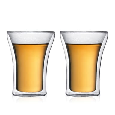 Bodum 2 pk glass ASSAM 0.25 L