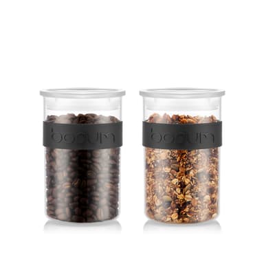 Bodum 2 pk oppbevaringskrukke 0,6 l PRESSO 0.6 L