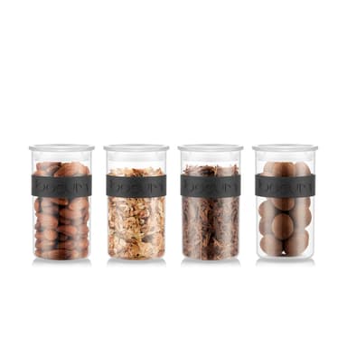 Bodum 4 pk oppbevaringskrukke 0,25 l PRESSO 0.25 L