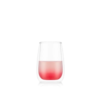Bodum Sett med med 2 dobbeltveggede brennevinsglass SKÅL 0.15 L