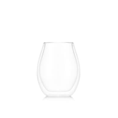 Bodum Sett med med 2 dobbeltveggede vinglass - Syrah,0.45 l SKÅL 0.45 L