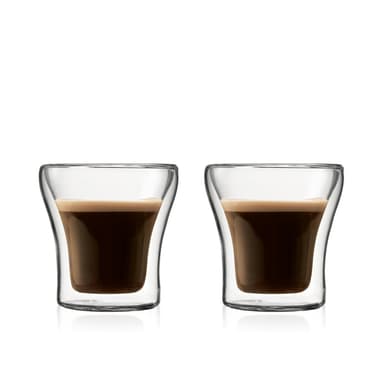 Bodum 2 pk glass ASSAM 0.1 L