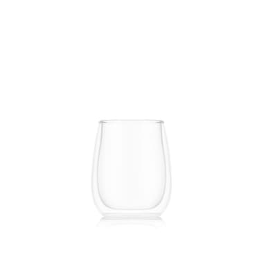 Bodum Sett med med 2 dobbeltveggede vinglass SKÅL 0.25 L