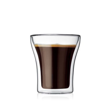 Bodum 2 pk glass ASSAM 0.2 L