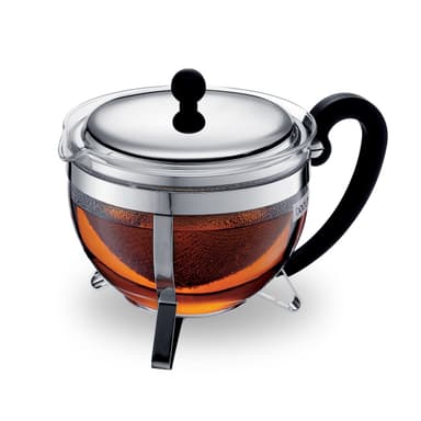Bodum Tekanne med metallokk og filter i rustfritt stål CHAMBORD 1.3 L