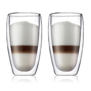 Bodum 2 stk glass PAVINA 0.45 L