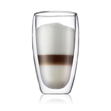 Bodum 2 stk glass PAVINA 0.45 L