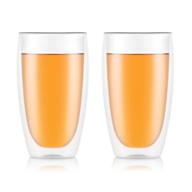 Bodum 2 stk glass PAVINA 0.45 L