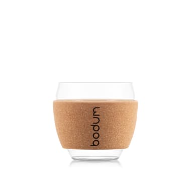 Bodum 2 pk glass PAVINA 0.1 L